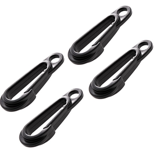 Cressi Mosquetón Plastico 90mm (4ud)