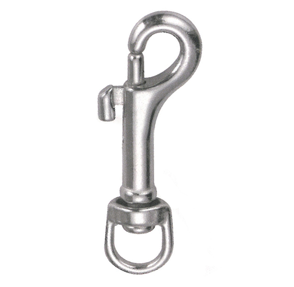 [EJA 199995] Cressi Mosquetón con Anilla Inox 87mm