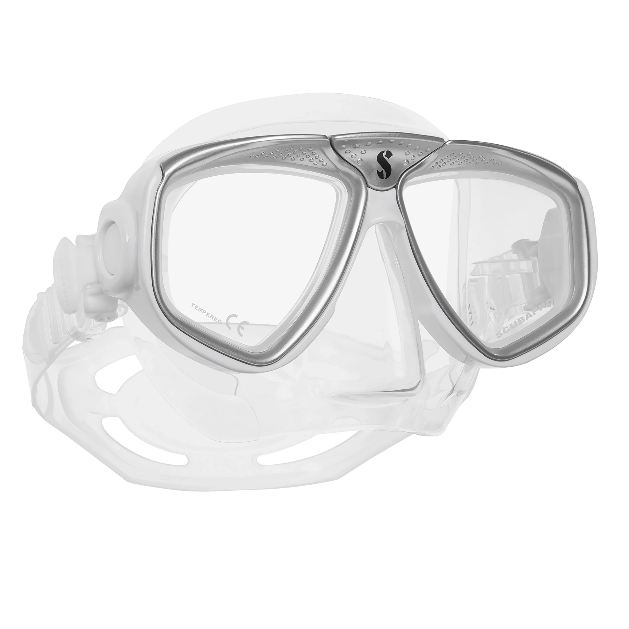 [24.157.004] Scubapro Máscara Zoom Transp/Blanca Plata