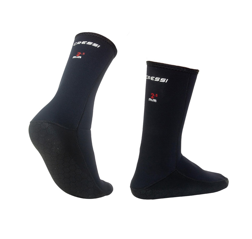 [CLX 431001] Cressi Calcetines Blacklite 2.5mm (S)