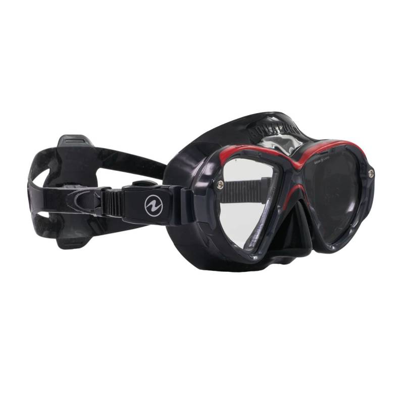 Aqualung Máscara Reveal Ultrafit Negro / Rojo