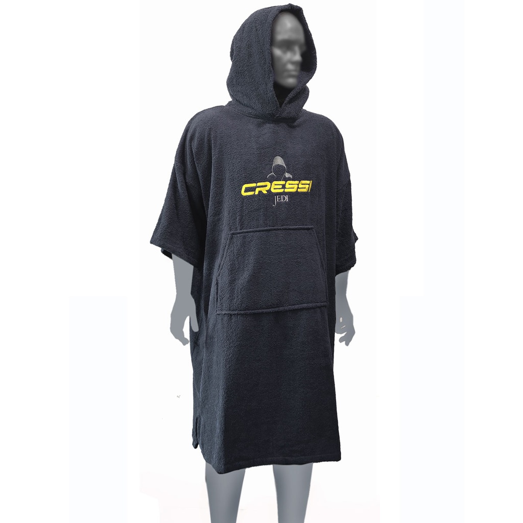 [EVA 912010] Cressi Poncho Jedi Negro / Amarillo L/XL