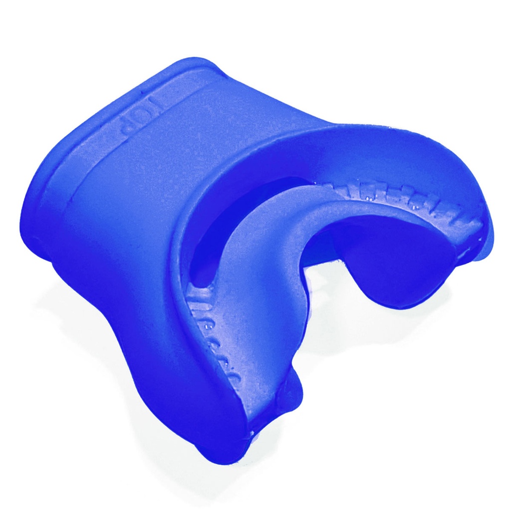 Cressi Boquilla Silicona Palatal Junior Azul