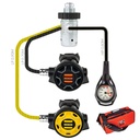 Tecline Pack R1 Rec1 DIN + Octopus + Manómetro + Bolsa