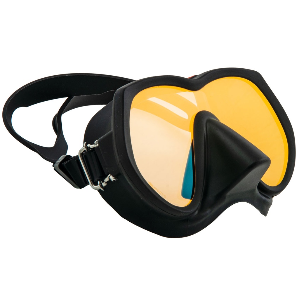 [T05060-01] Tecline Máscara Frameless Super View Cristal Espejo Negro