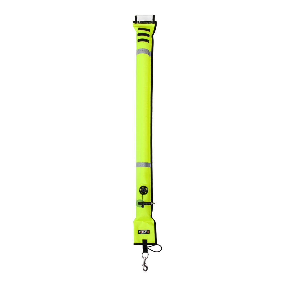 [85298-1] Tecline Boya Cerrada 117cm Amarillo