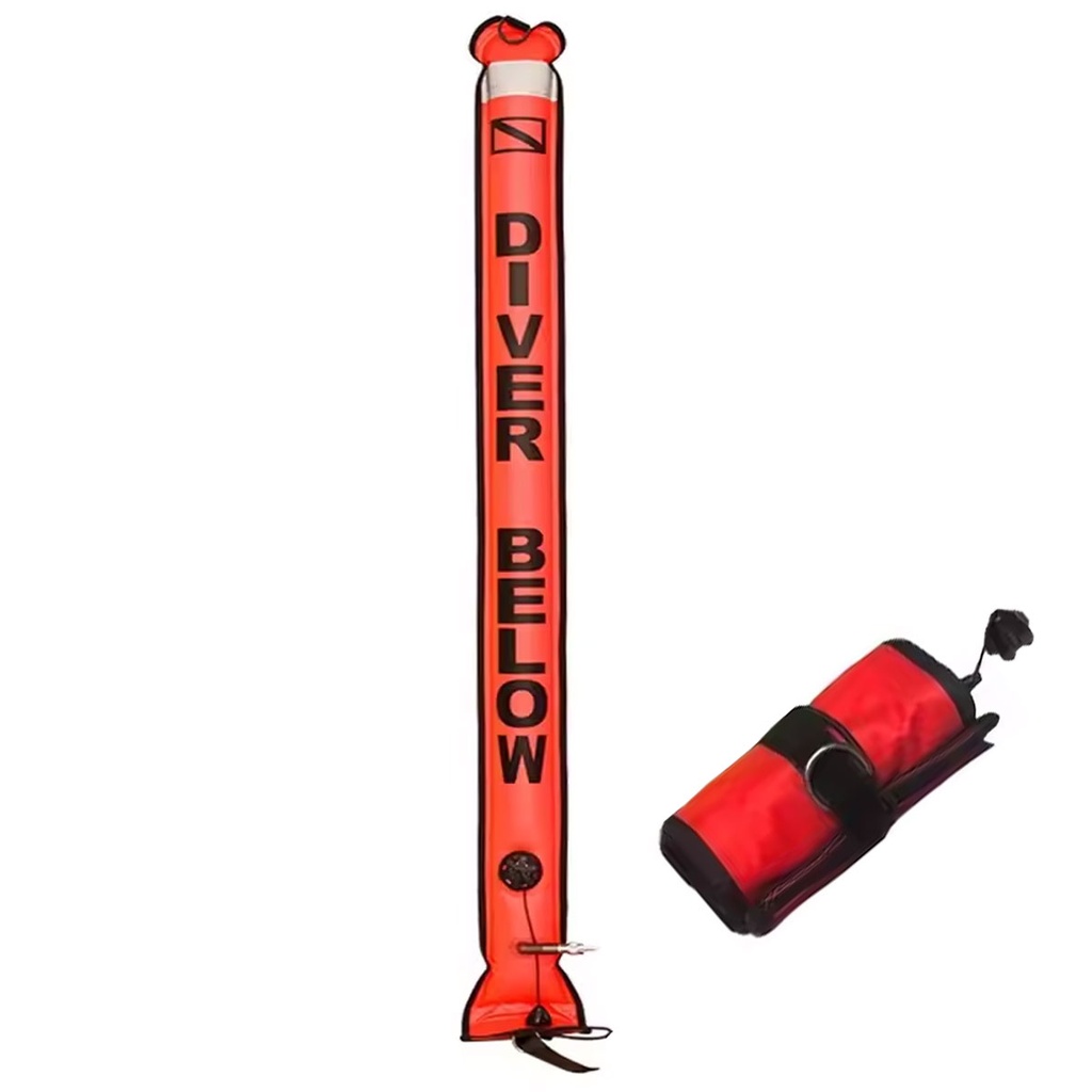 [KD-MI-8456-OR] Keep Diving Boya Deco 120cm Naranja