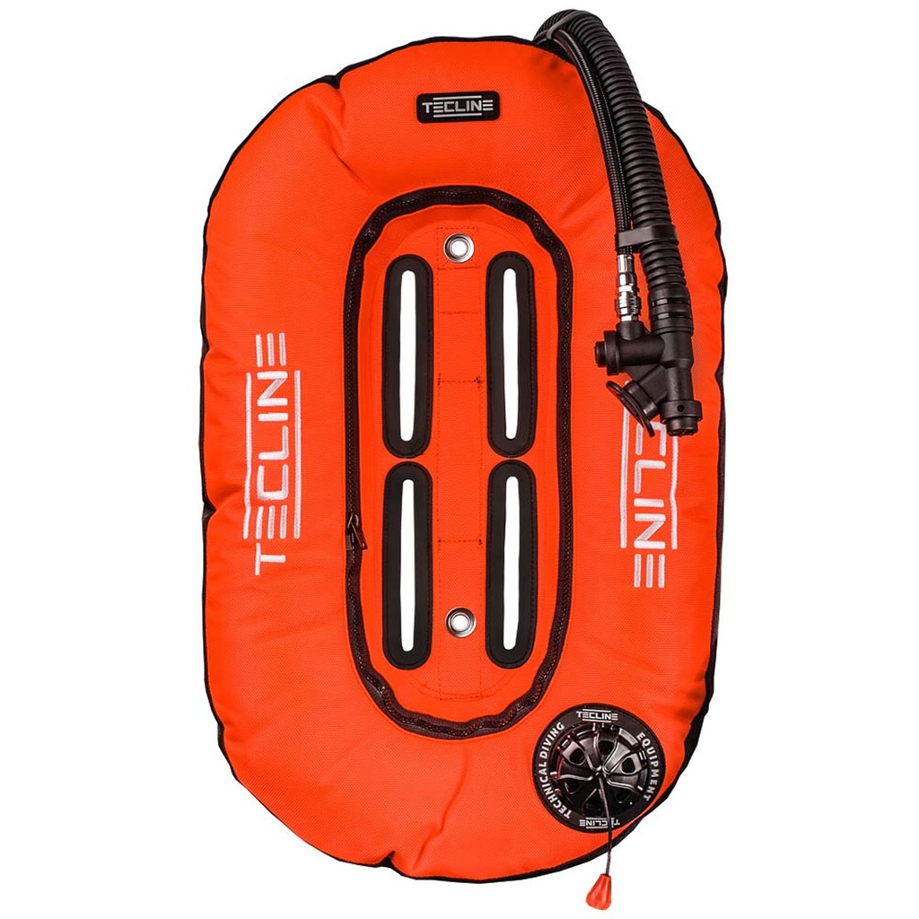 [T11009-04] Tecline Ala Donut 15 Naranja con Adaptador Monobotella