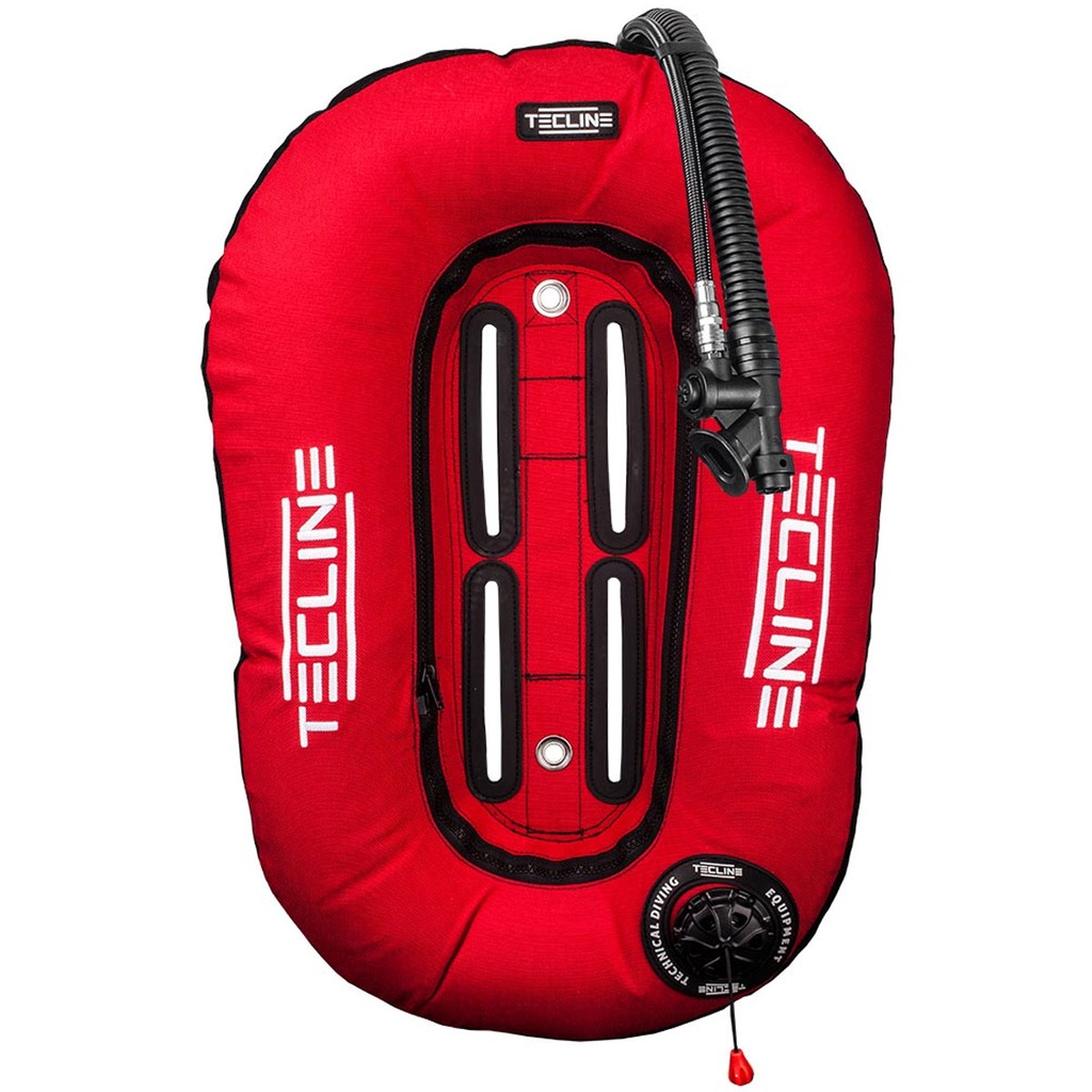 [T11004-02] Tecline Ala Donut 13 Rojo con Adaptador Monobotella