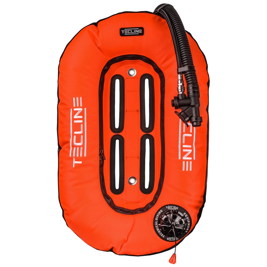 [T11004-04] Tecline Ala Donut 13 Naranja con Adaptador Monobotella
