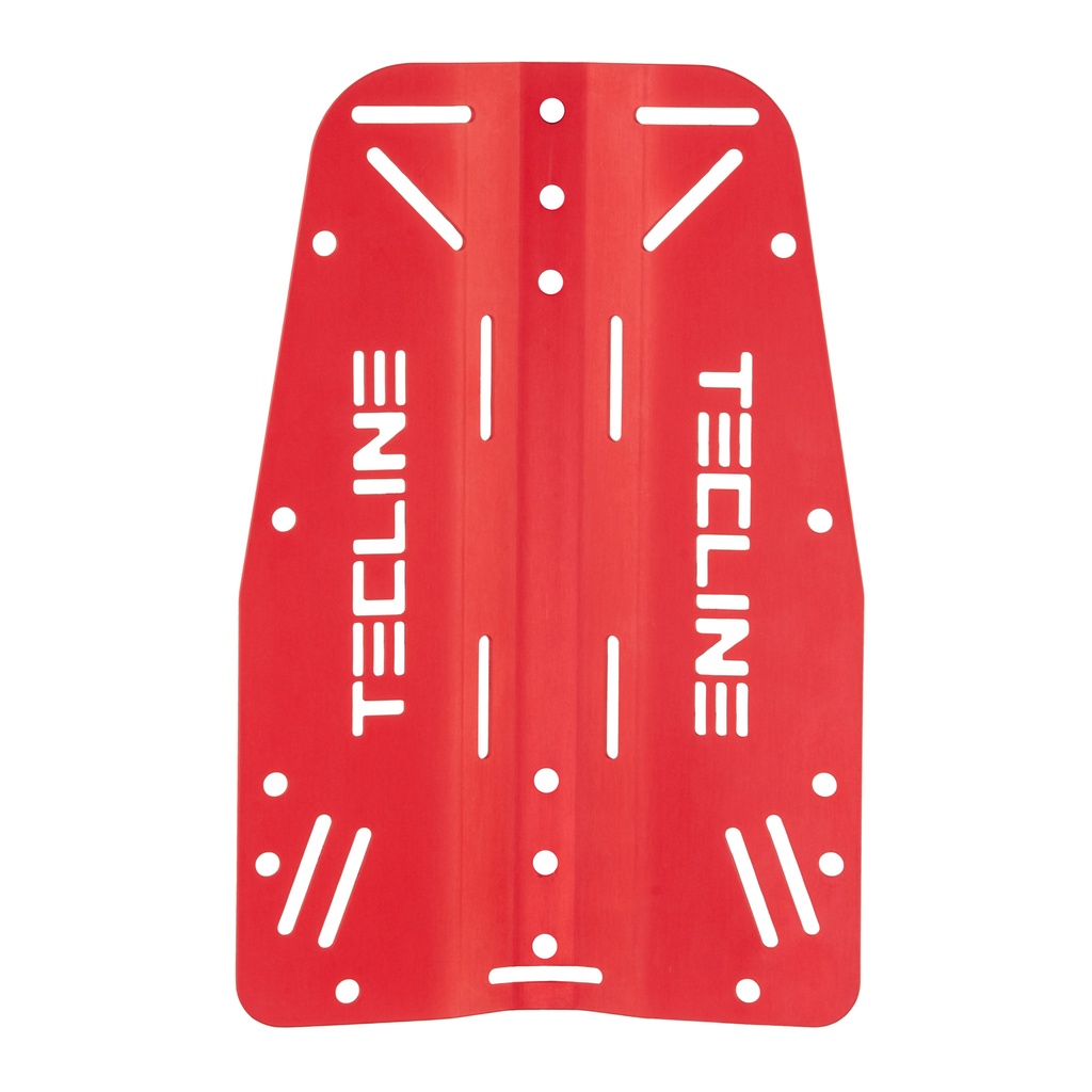 [T15070-04] Tecline Placa Standard Aluminio 3mm 0.85kg Rojo