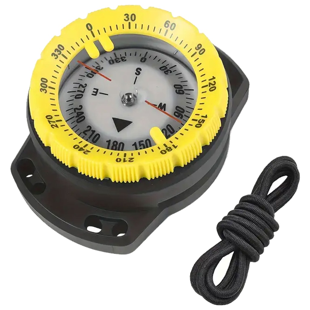 [KD-2386270632] Keep Diving Brújula en Bungee Mount Amarillo
