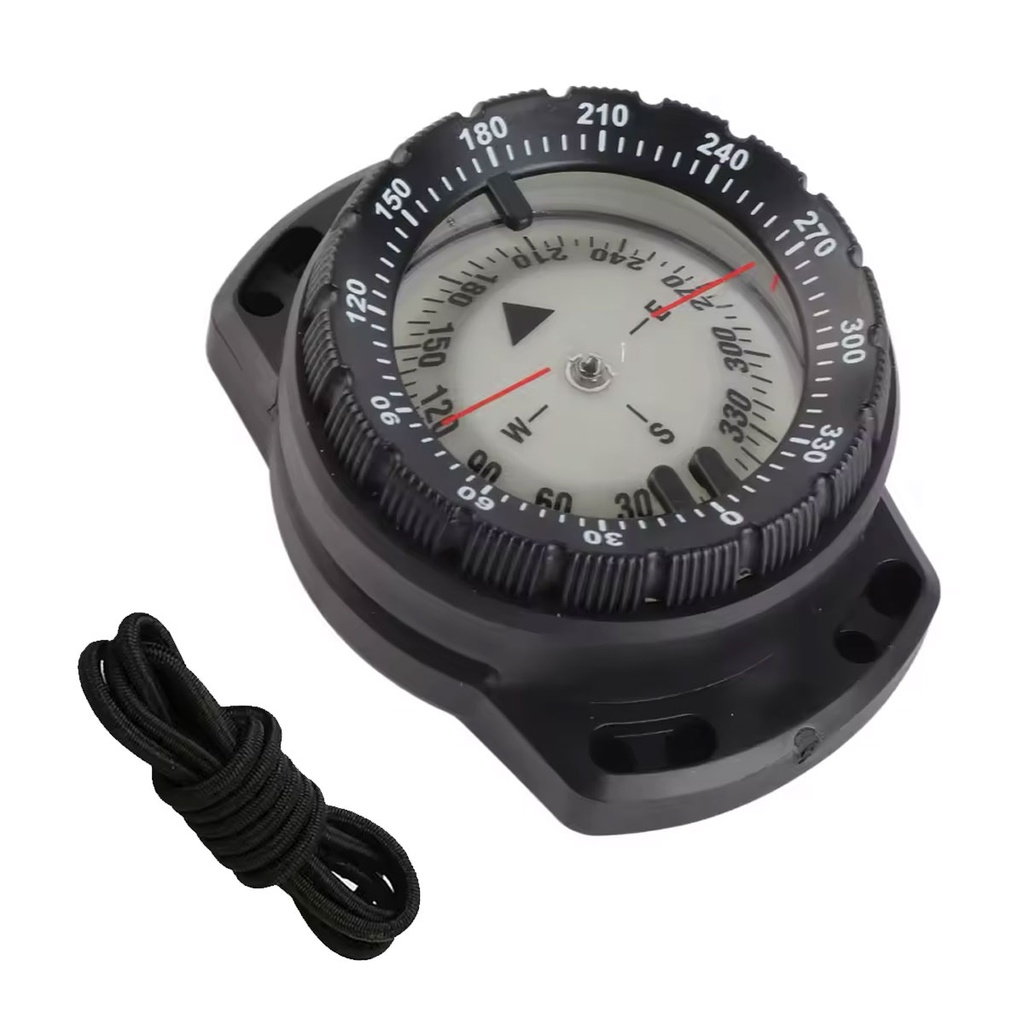 [KD-6878847763] Keep Diving Brújula en Bungee Mount Negro