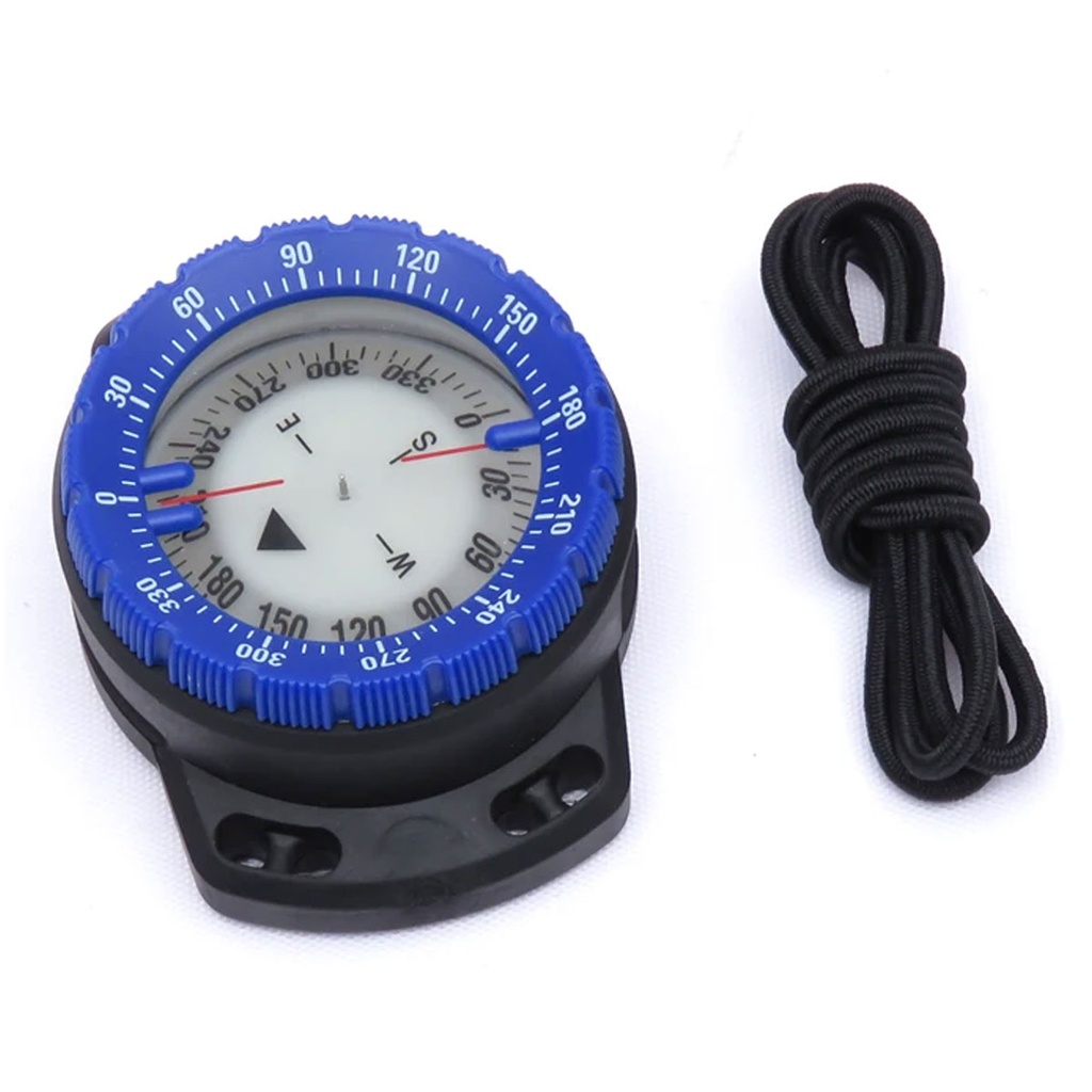 [KD-2919980529] Keep Diving Brújula en Bungee Mount Azul