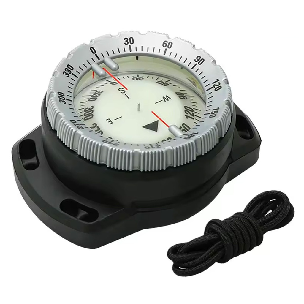 [KD-9544933794] Keep Diving Brújula en Bungee Mount Gris
