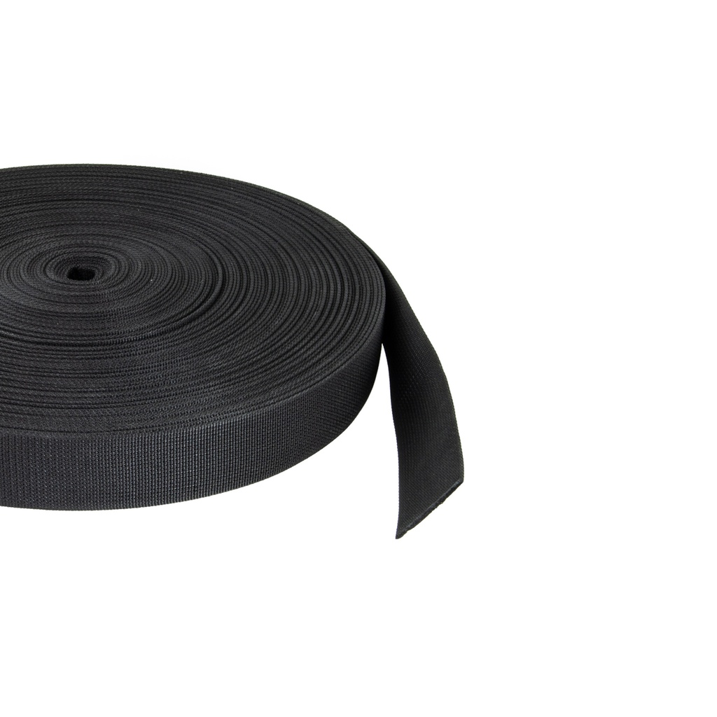 [86128-1] Tecline Cincha Arnés Standard 50mm a metros Negro