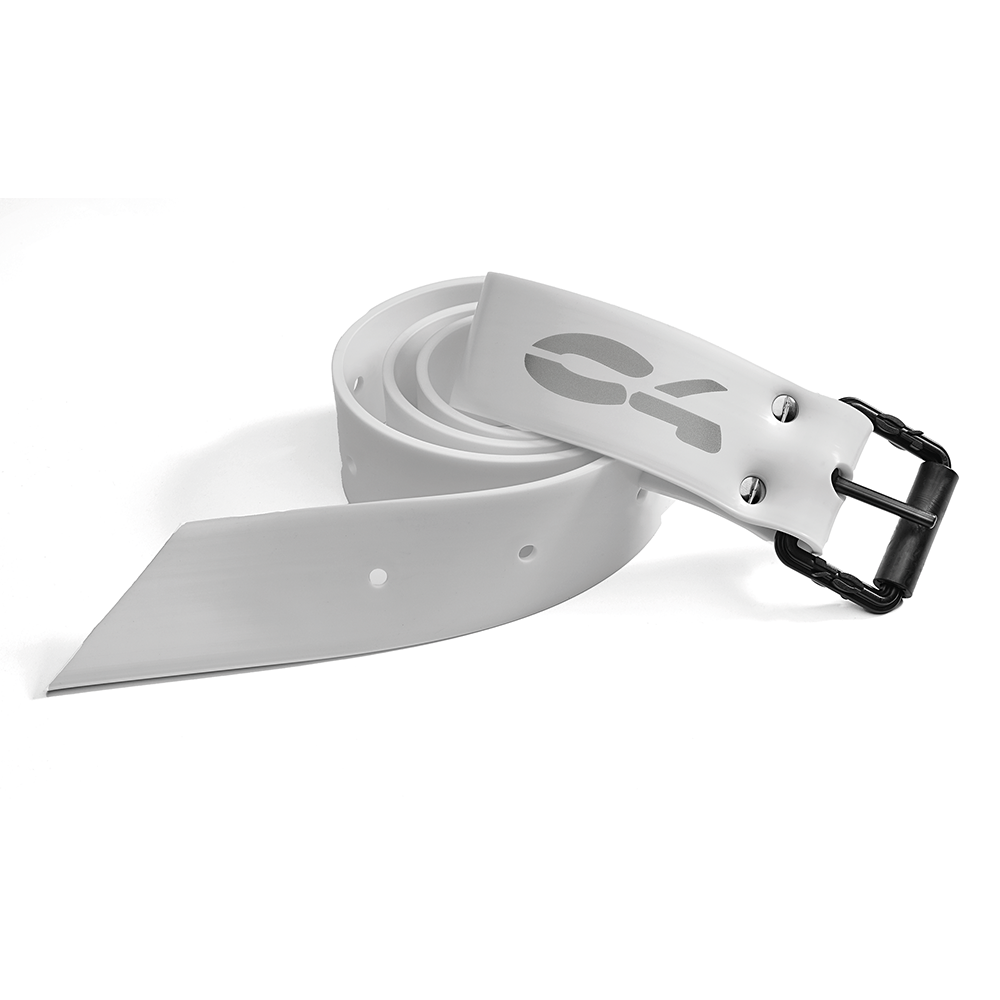 C4 Cinturón Elastico Hebilla Nylon Marsellés Blanco