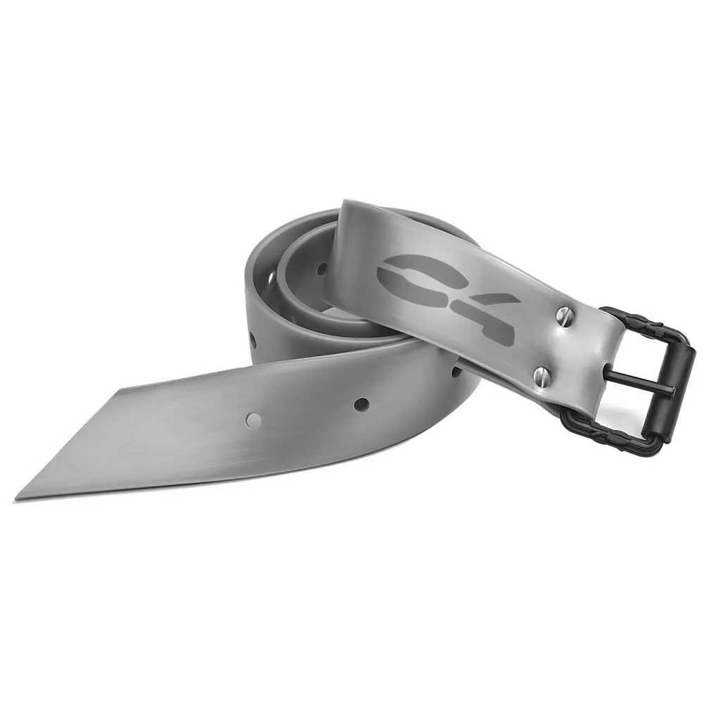 [0BELTC4MANYSI] C4 Cinturón Elastico Hebilla Nylon Marsellés Plata