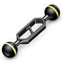 Sea Frogs Brazo Aluminio Doble Bola 12.5cm (4'')