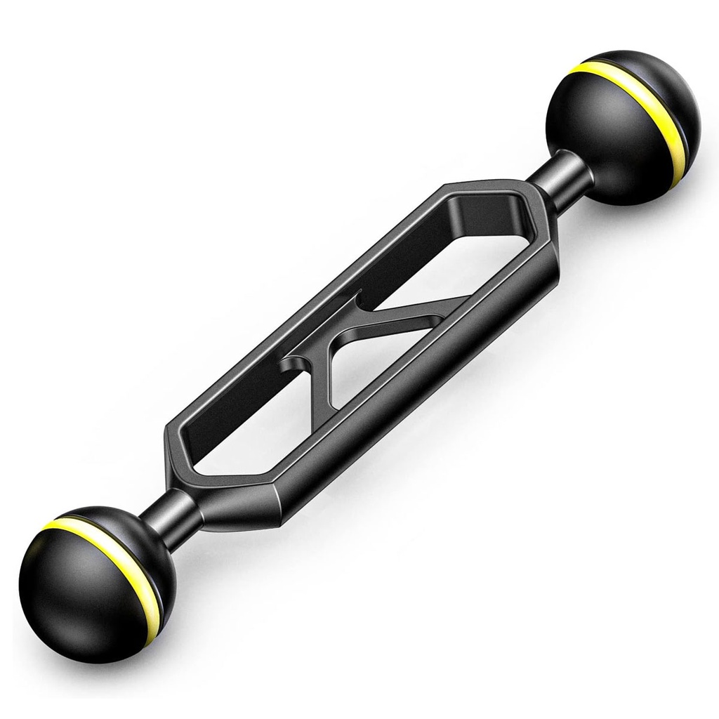 Sea Frogs Brazo Aluminio Doble Bola 15cm (5'')