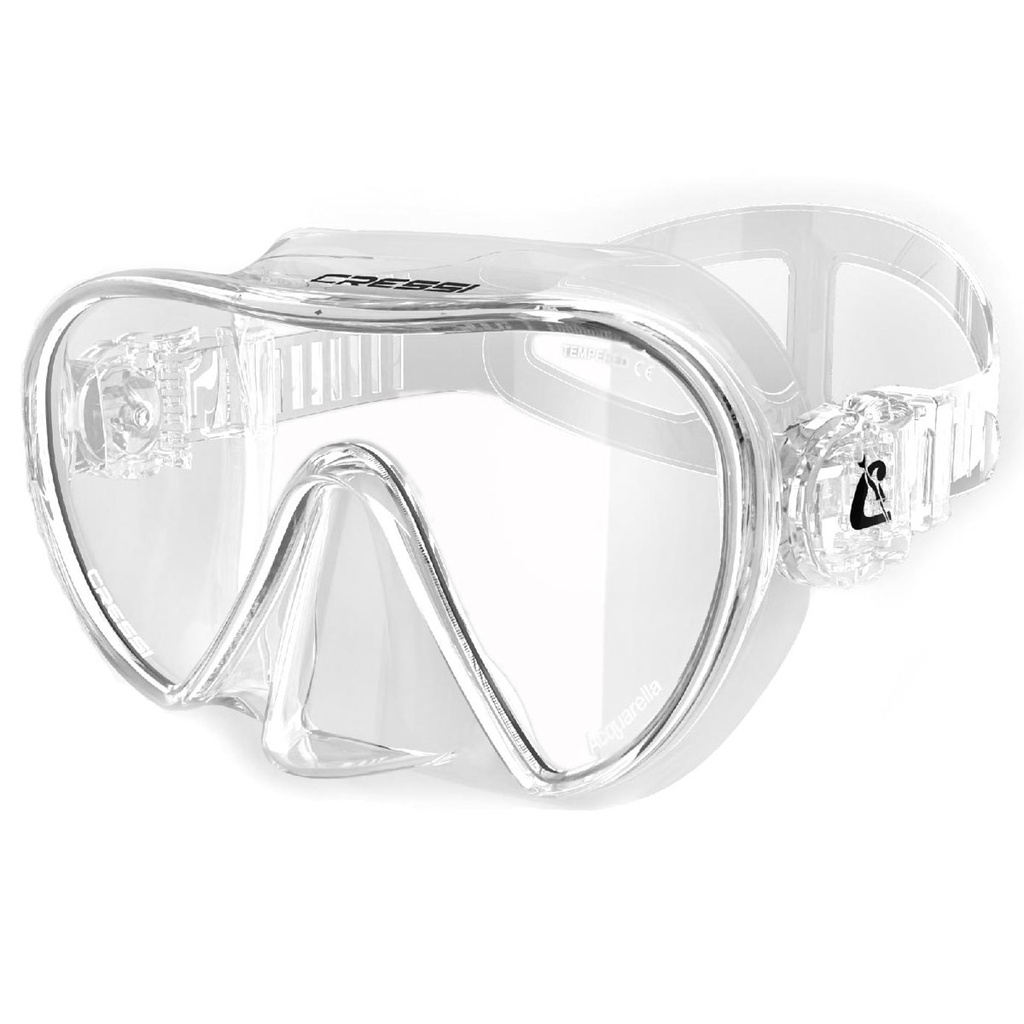 Cressi Máscara Acquarella Transparente