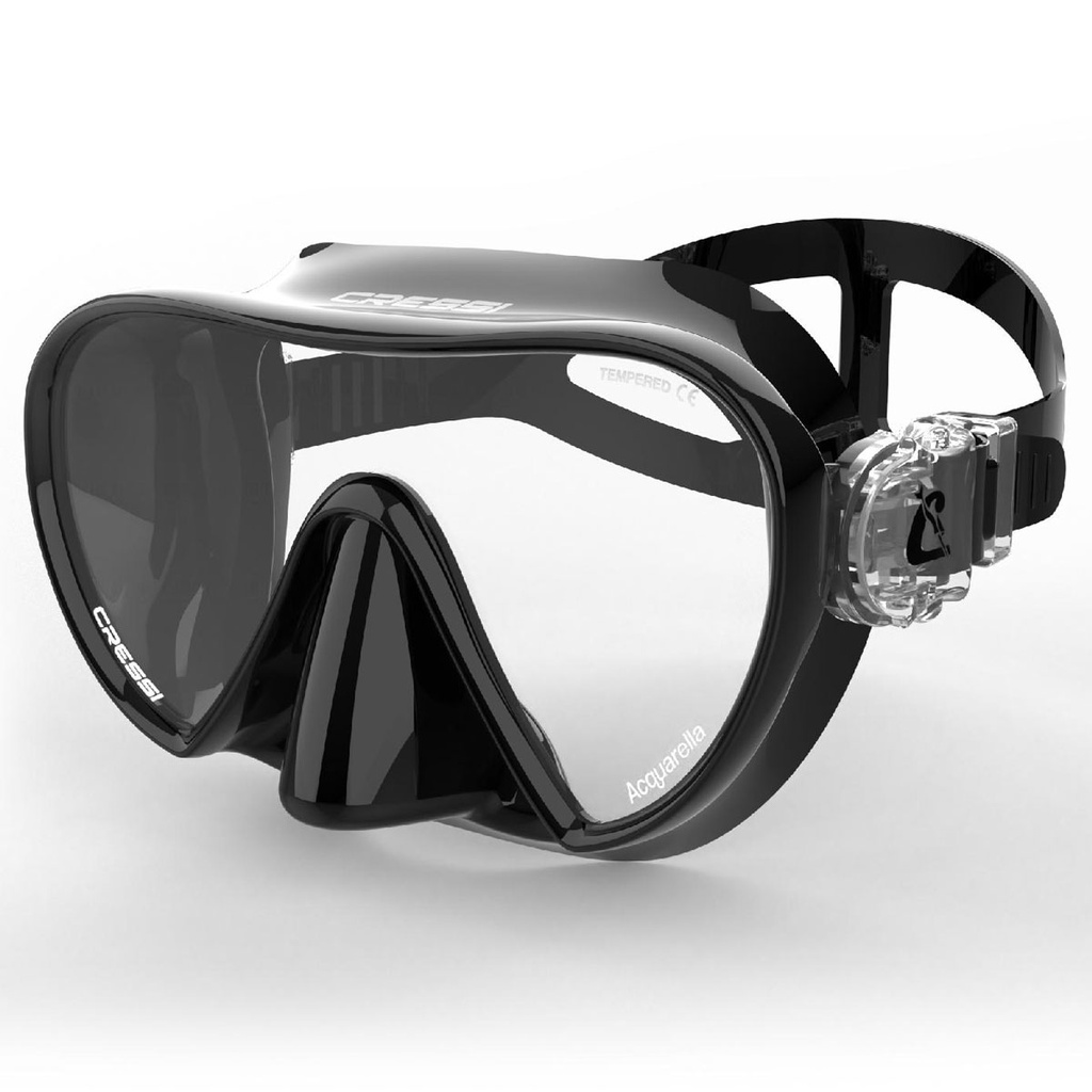 Cressi Máscara Acquarella Negro