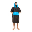 Surflogic Poncho Negro & Cyan