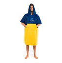 Surflogic Poncho Navy & Beige