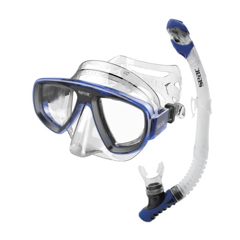 Seac Set Bis Extreme Dry Transparente / Azul
