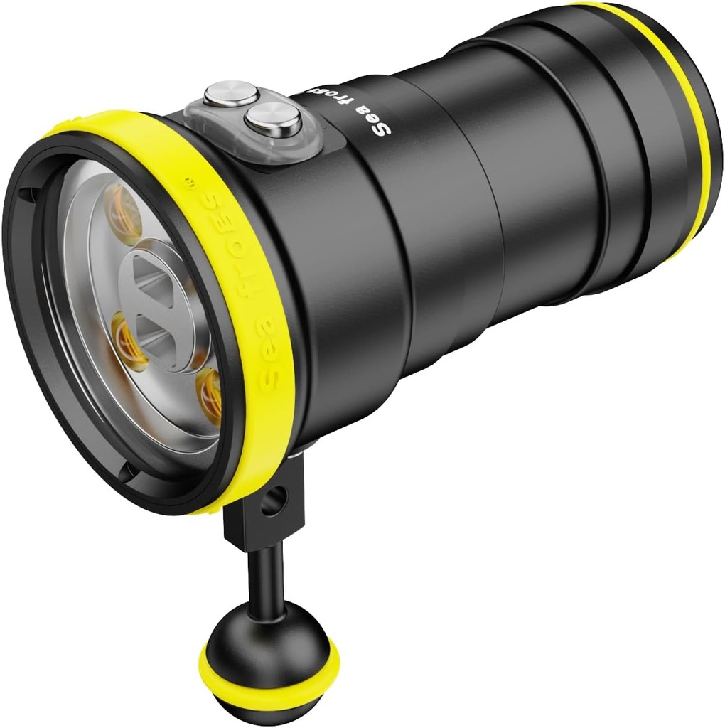 [SF-W02] Sea Frogs SF-W02 Foco Video 11000lm Rojo / UV 100m