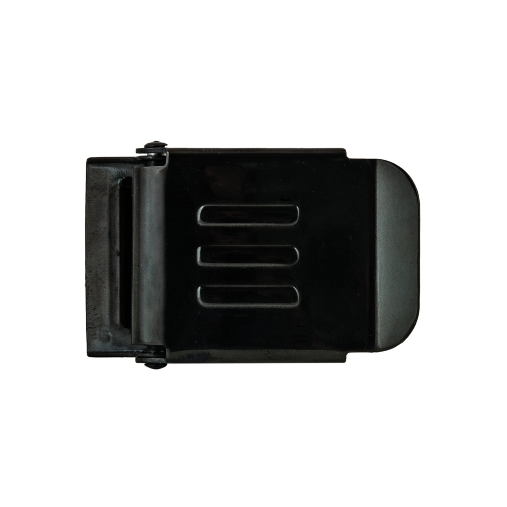 [T01055ML] Tecline Stainless Steel Buckle Military Line Black