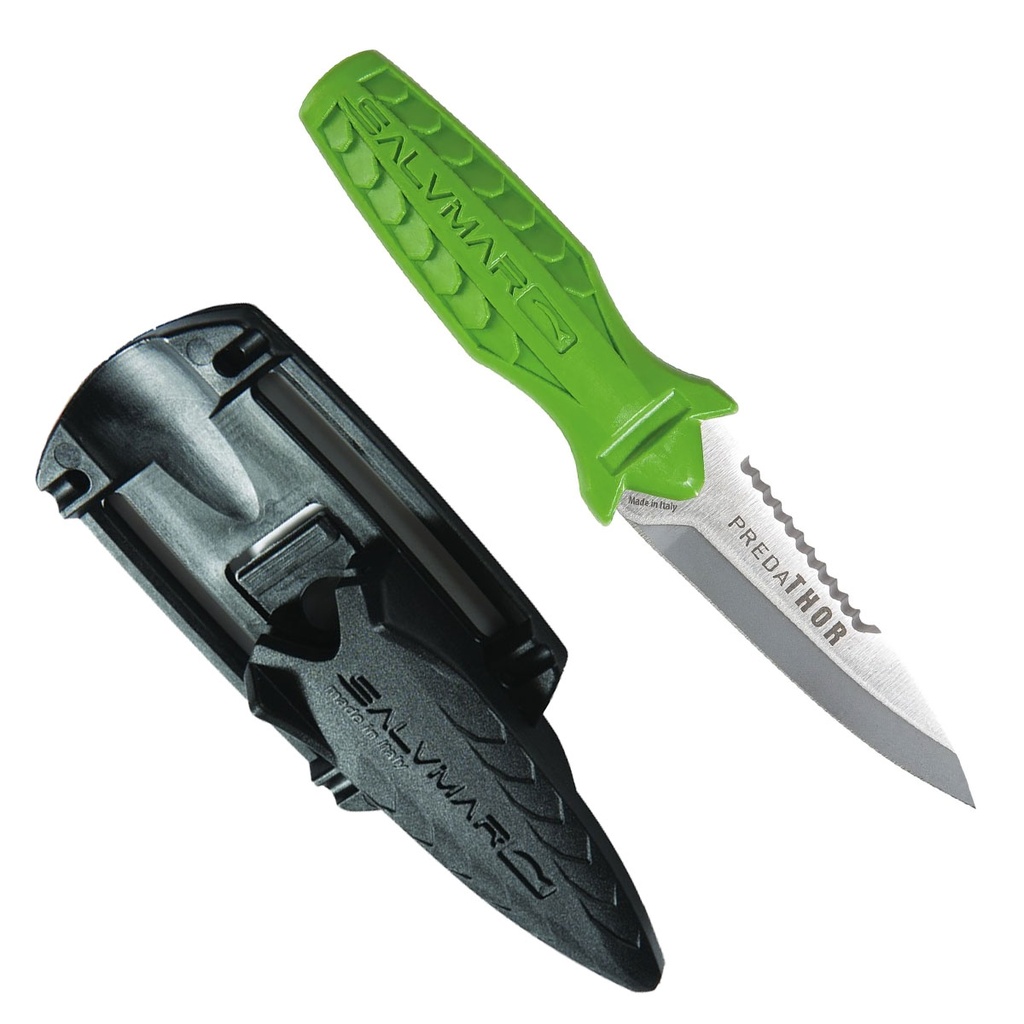 [400102G] Salvimar Cuchillo Predathor Verde