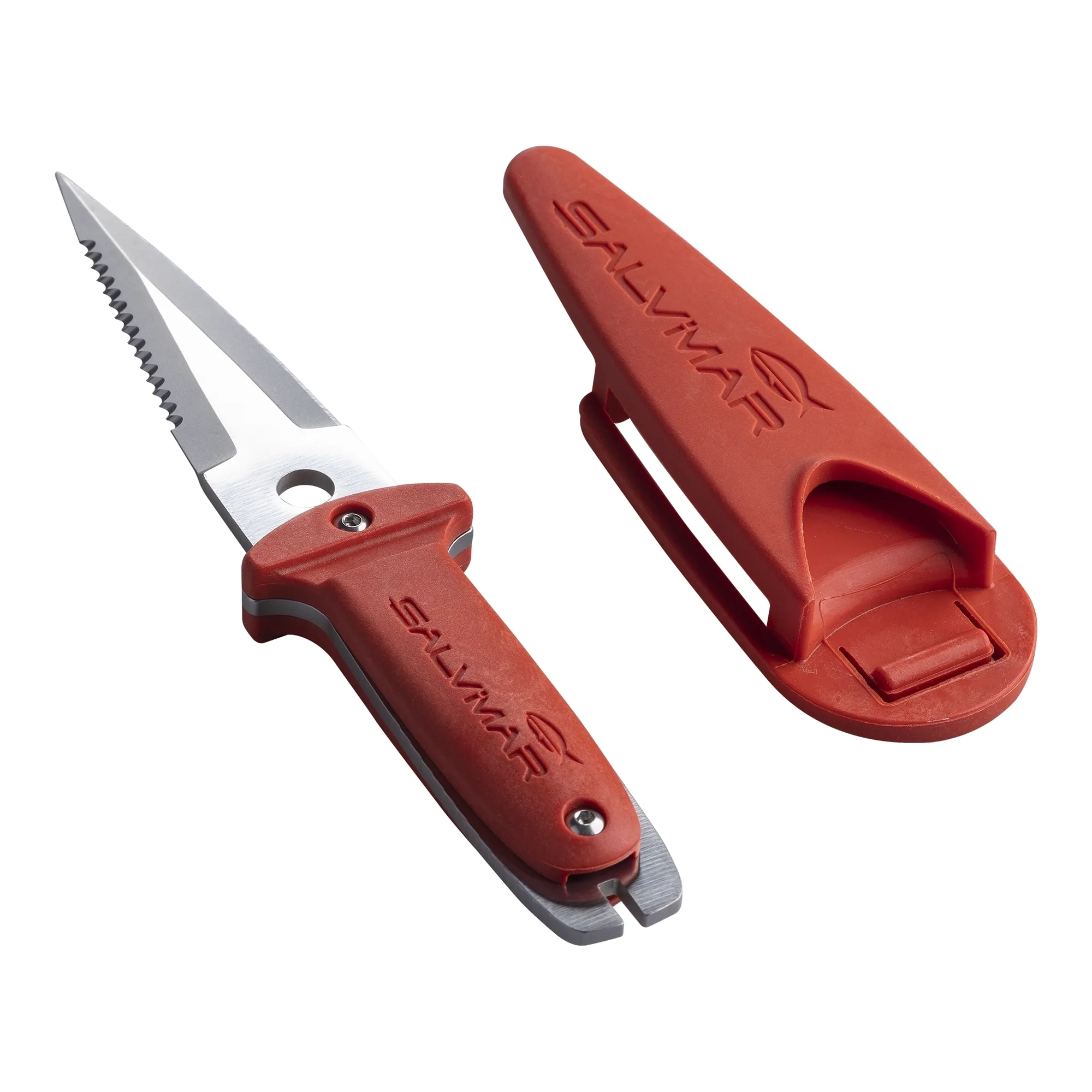 [400100R] Salvimar Cuchillo ST-Blade Rojo