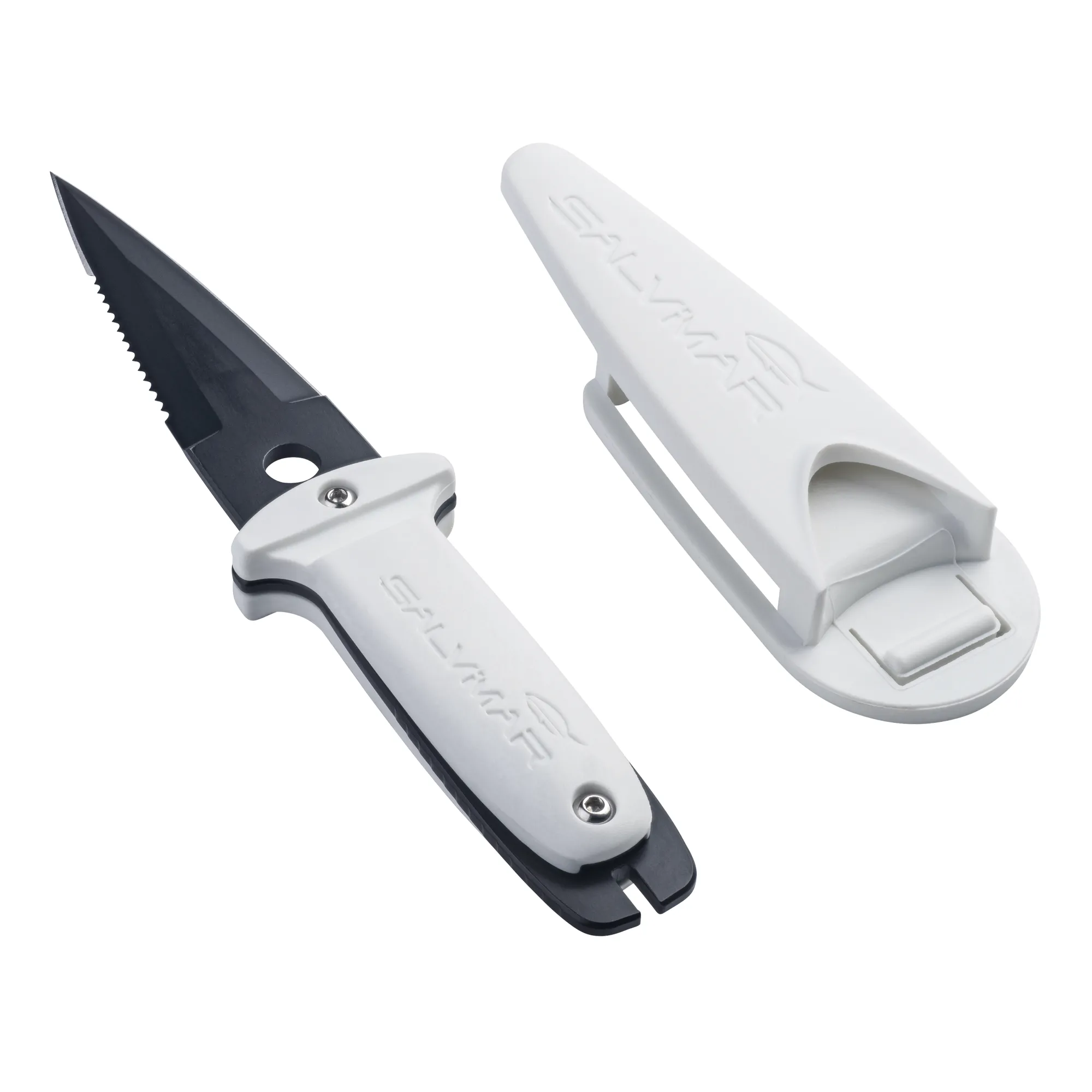 [400100W] Salvimar Cuchillo ST-Blade Blanco