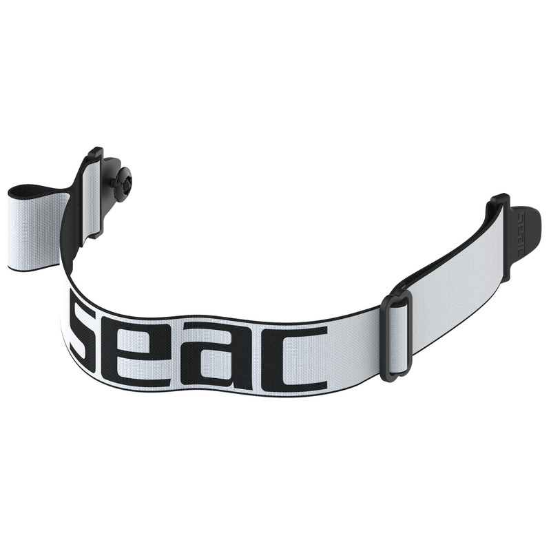 [0780055520000A] Seac Correa Máscara Flexible Negro / Blanco