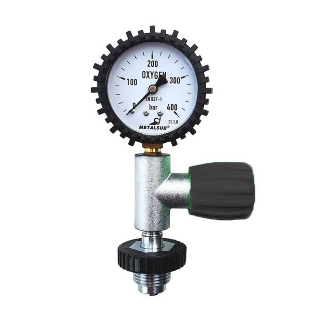 [INS-DIN-0325] Metalsub Manómetro de Superfície DIN 300bar