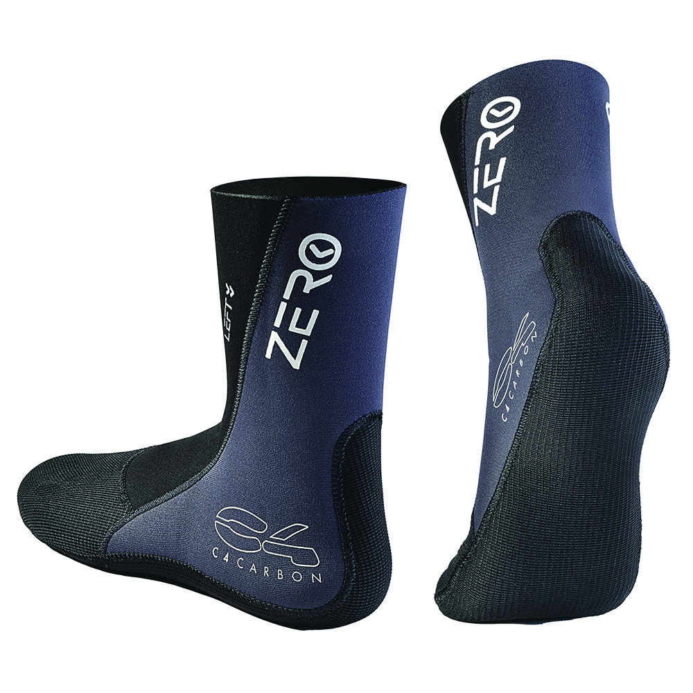 C4 Calcetines Zero Negro 1.5mm
