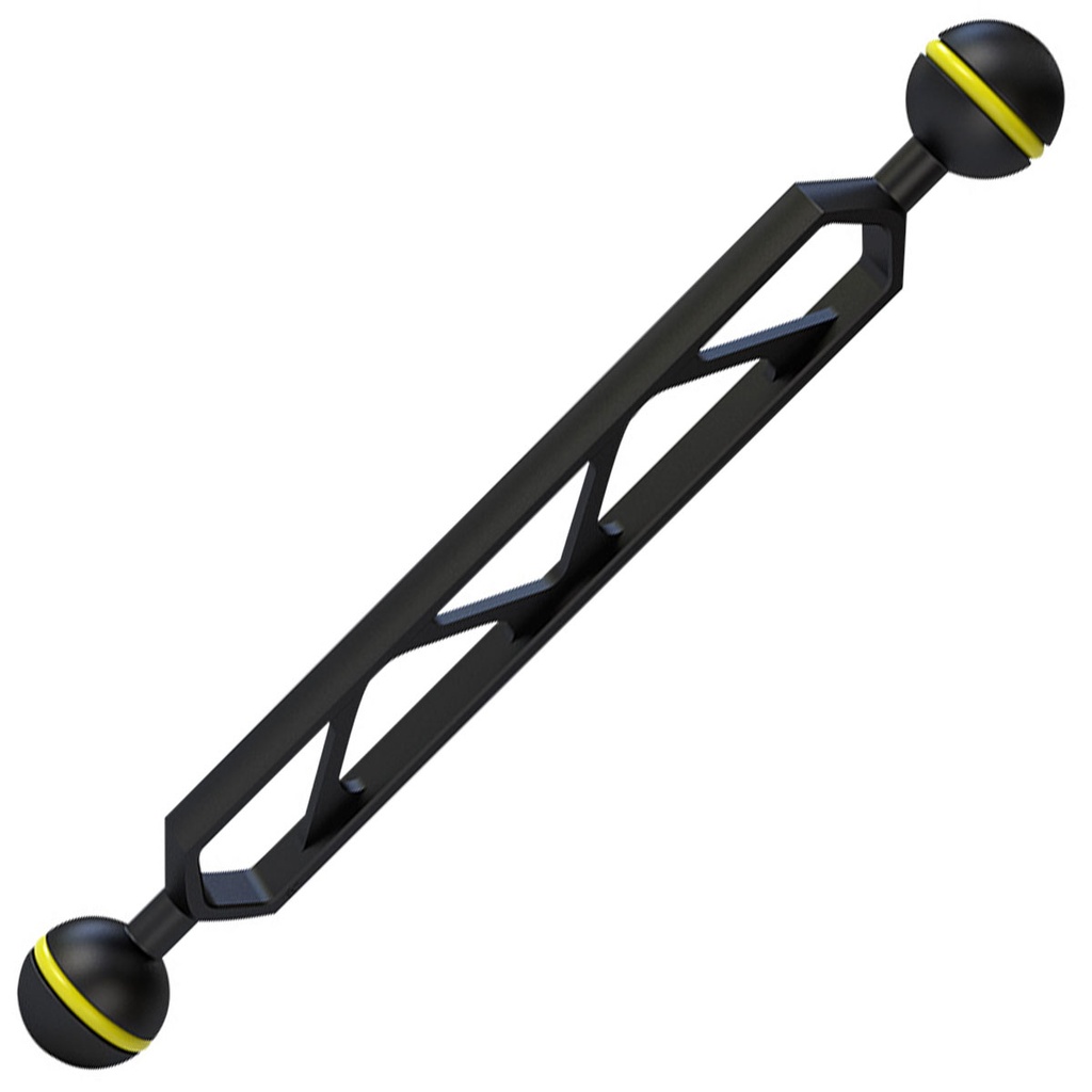 [AM-10] Sea Frogs Brazo Aluminio Doble Bola 22cm (8'')