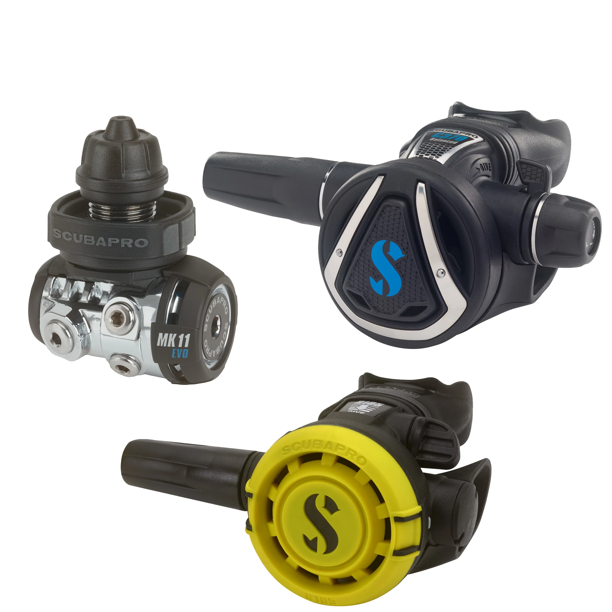 Scubapro Pack MK11 EVO DIN / C370 + Octopus R105