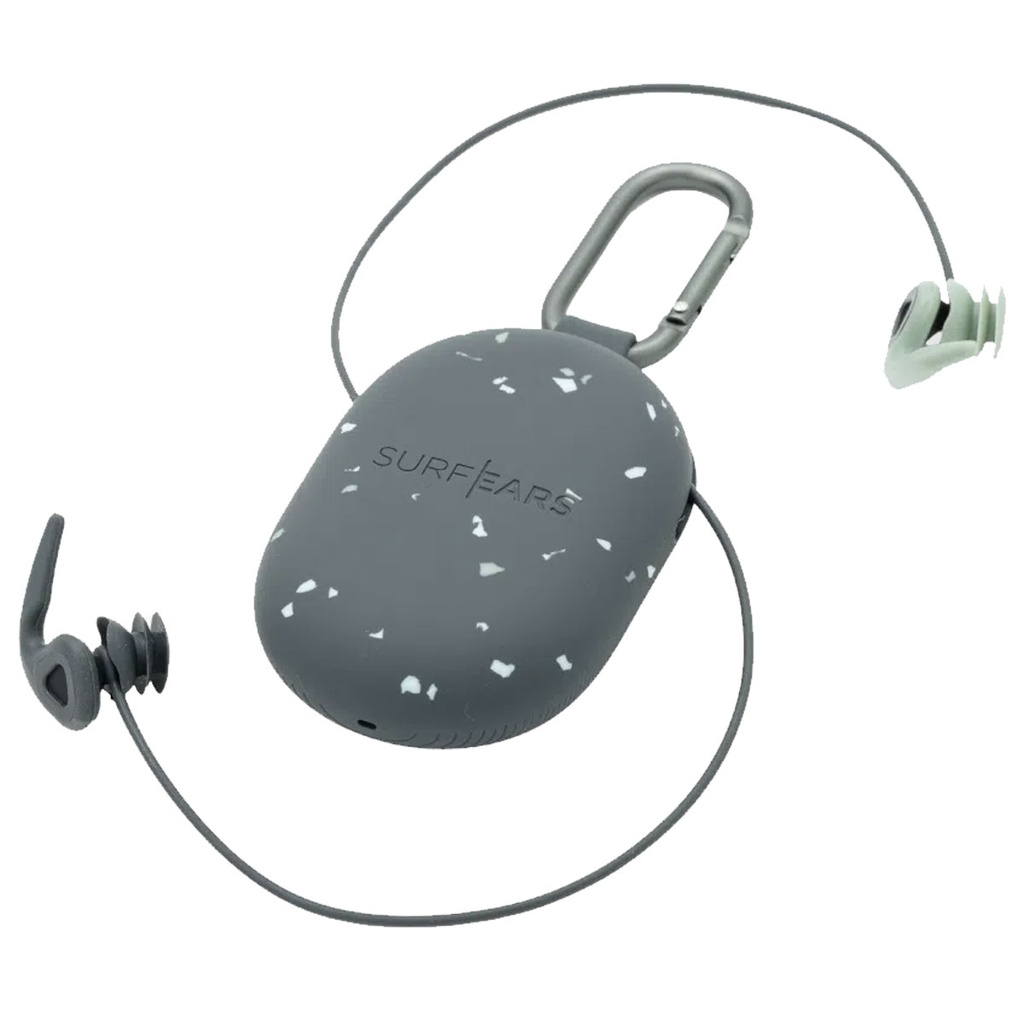 [SURFEAR40-BS] Surf Ears 4.0 Tapones de Buceo para Oidos Negro / Sage