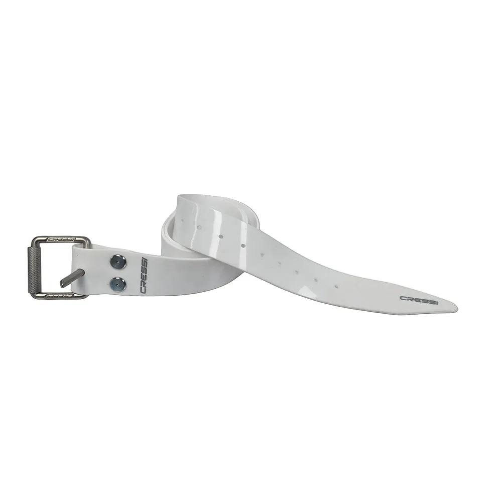 [BTA 626130] Cressi Cinturón Marsellés Inox Silicona Blanco 145cm