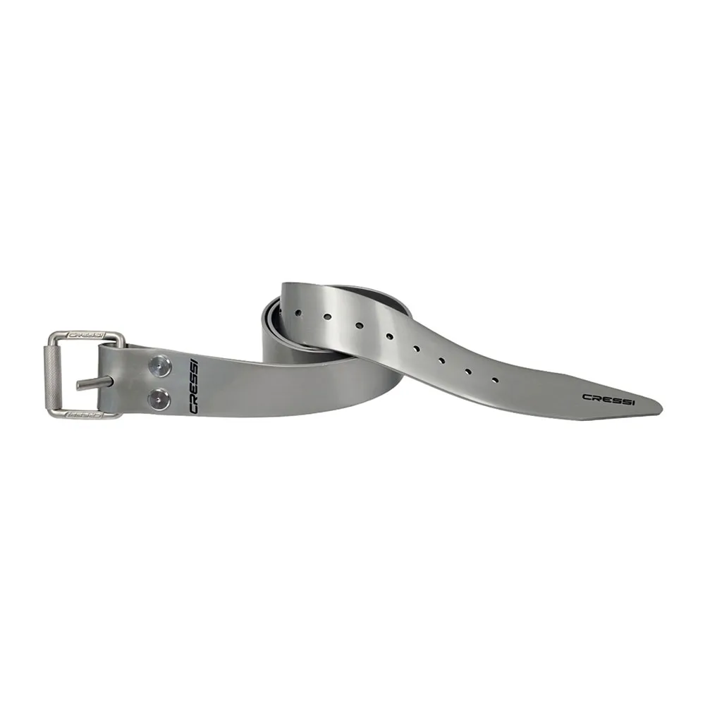 [BTA 626151] Cressi Cinturón Marsellés Inox Silicona Gris Metal