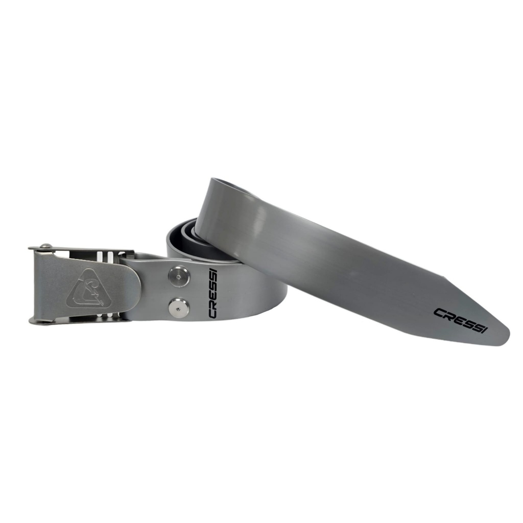 [BTA 626051] Cressi Cinturón Hablilla Inox Gris Metal