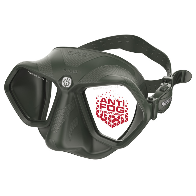 [0750095070882A] Seac Máscara Wild Antifog Verde