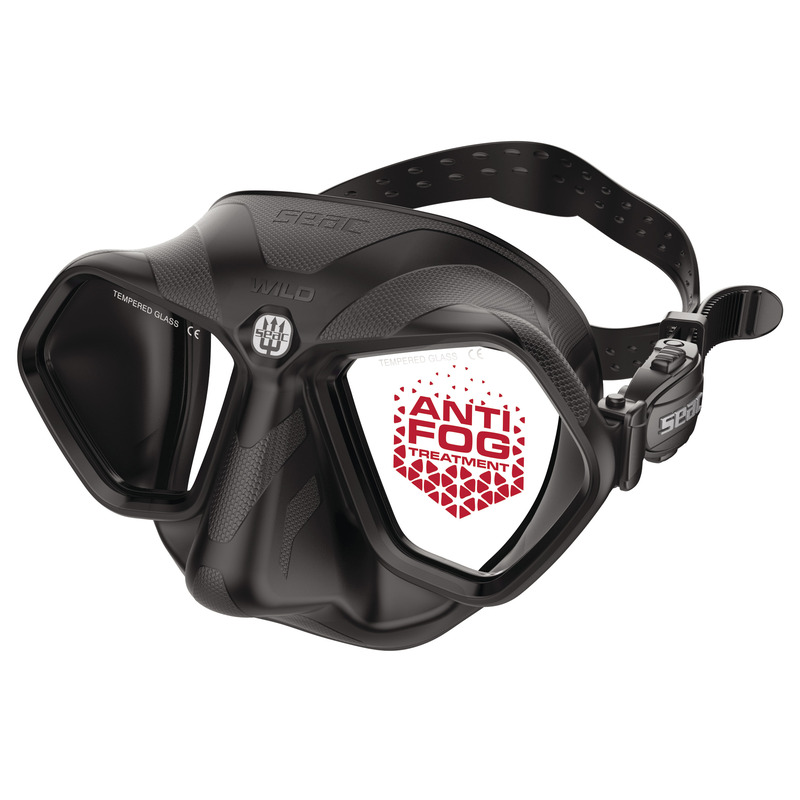 [0750095003520A] Seac Máscara Wild Antifog Negro