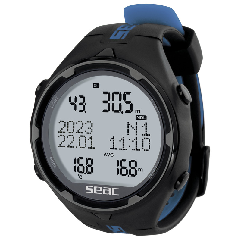 [1600006000525A] Seac Action HR Negro / Azul