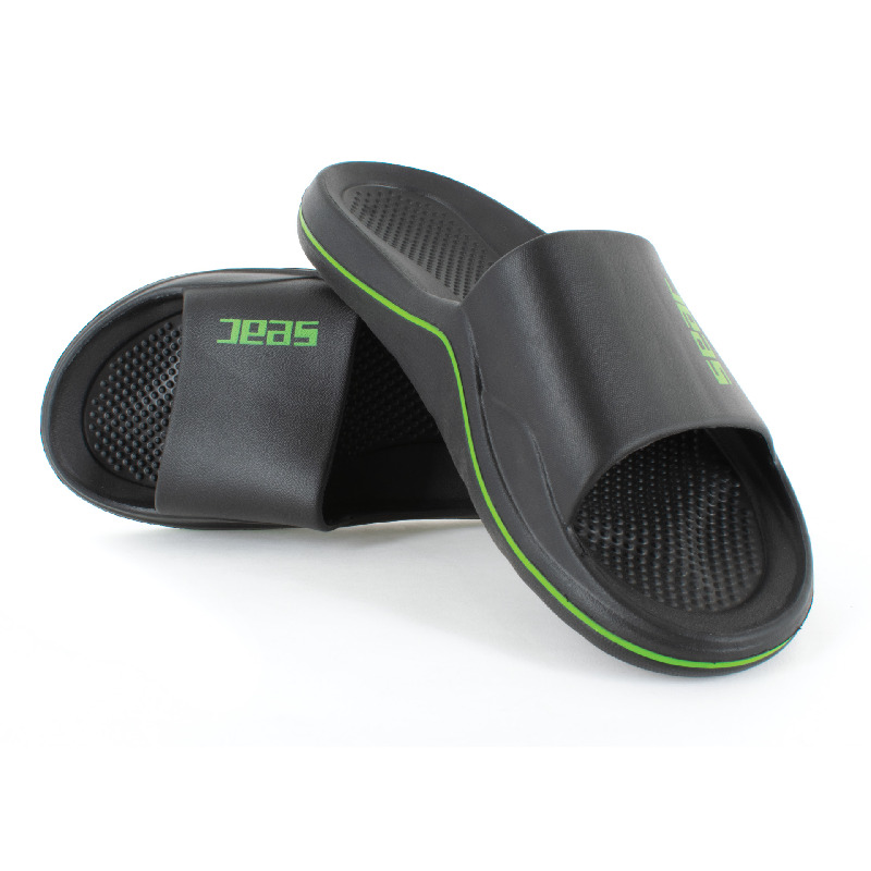 [1500016531450A] Seac Chanclas Caya Negro / Lima (36)