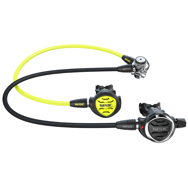 [0350112000005A] Seac Pack Regulador IT500 DIN con Octopus y Bolso