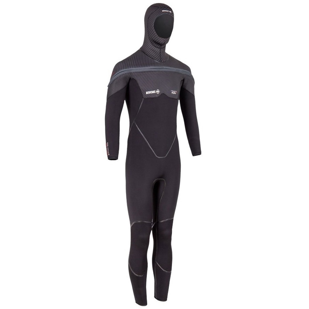 Beuchat Semiseco Med C-Zip 8/7mm Hombre