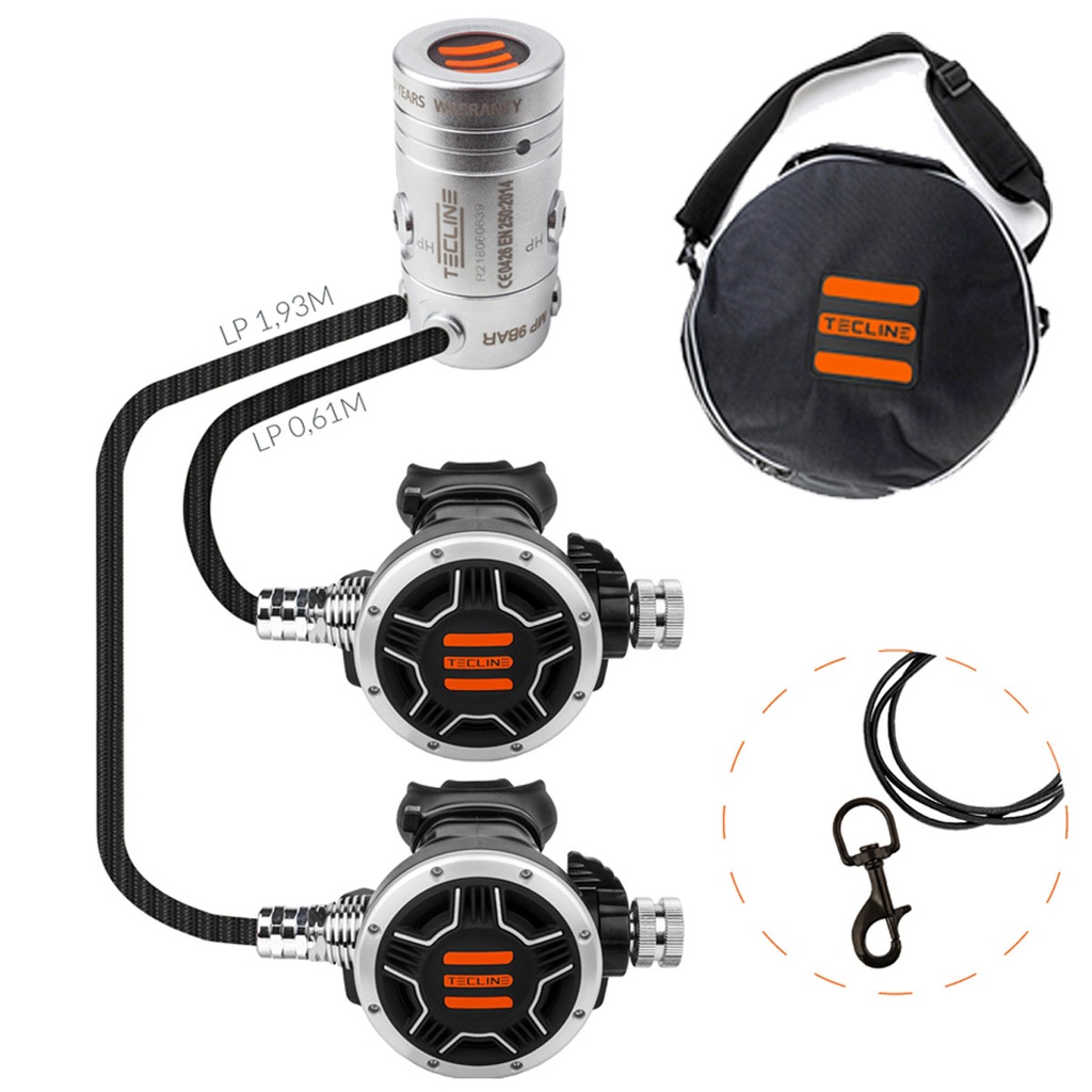 Tecline Pack R2 Tec1 SemiTec 1 DIN + Bolsa